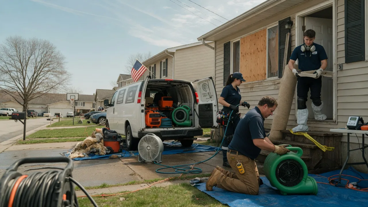 Water Damage Restoration in Chesterfield, IL near me